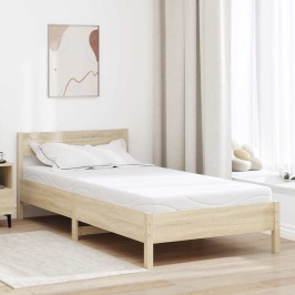 Matracis Balts 90 X 200 Cm Gela Atmiņas Putu Vidaxl