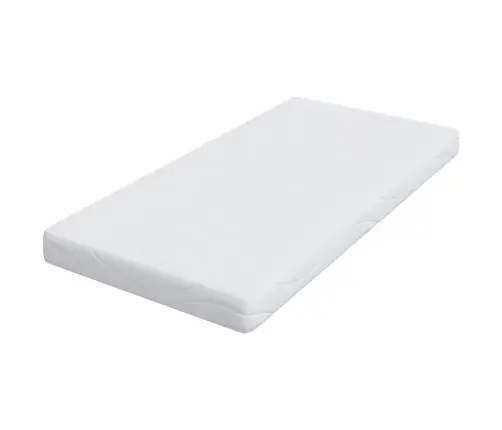 Matrači Balts 100 X 200 Cm 100% Poliestera Audums Vidaxl