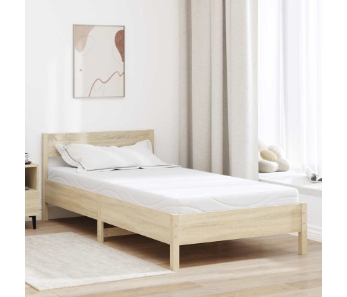 Matrači Balts 120 X 200 Cm 100% Poliestera Audums Vidaxl