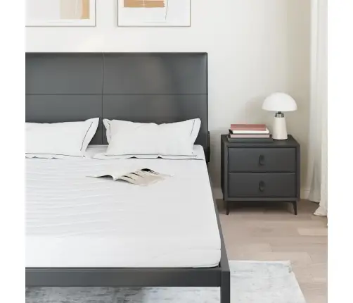 Madrats Valge 140 X 200 Cm Geeliga Mälumaterjal