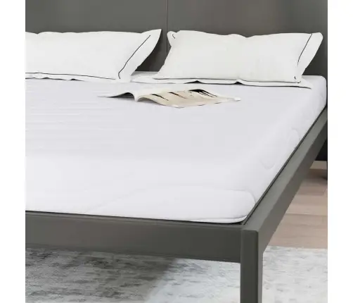 Madrats Valge 140 X 200 Cm Geeliga Mälumaterjal