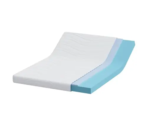 Madrats Valge 140 X 200 Cm Geeliga Mälumaterjal