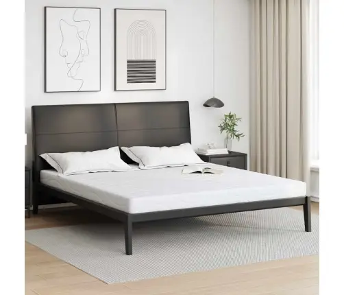 Matrači Balts 180 X 200 Cm 100% Poliestera Audums Vidaxl
