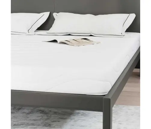 Matrači Balts 180 X 200 Cm 100% Poliestera Audums Vidaxl