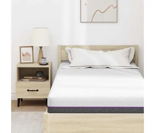 Matrači Balts, Pelēks 90 X 200 Cm Vidaxl Matrači Balts, Pelēks 90 X 200 Cm Vidaxl