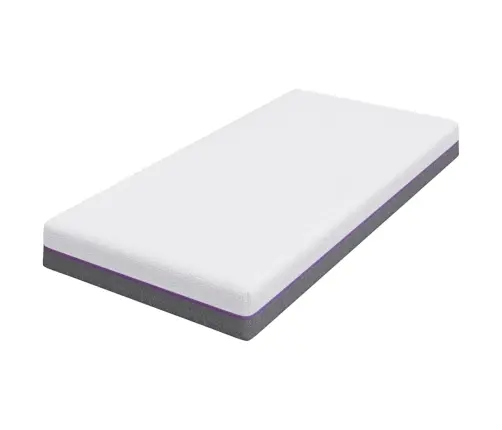 Čiužinys Balta Ir Pilka 120 X 200 Cm Atminties Putos