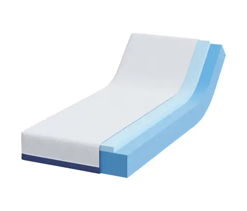 Matrači Balts, Zils 70 X 200 Cm 100% Poliestera Žakarda Audums Vidaxl