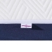 Matrači Balts, Zils 100 X 200 Cm 100% Poliestera Žakarda Audums Vidaxl