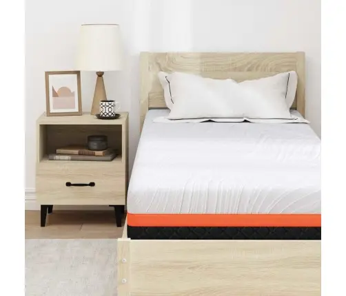 Matrači Balts, Pelēks 80 X 200 Cm Vidaxl