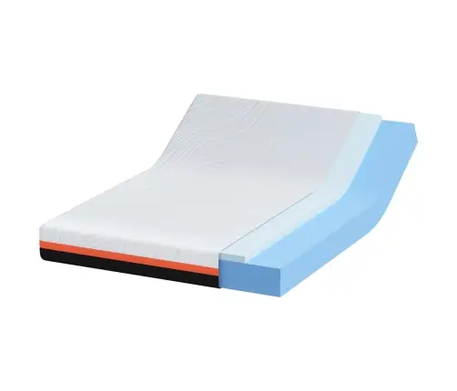 Matrači Balts, Pelēks 140 X 200 Cm Vidaxl