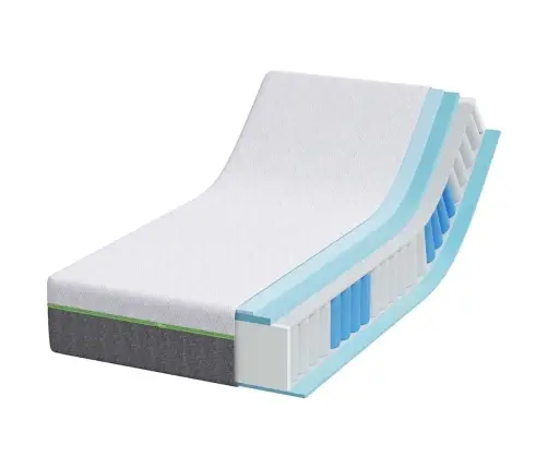 Matrači Balts, Pelēks 80 X 160 Cm Vidaxl