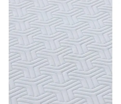 Madrats Valge Ja Hall 90 X 190 Cm Taskuvedru