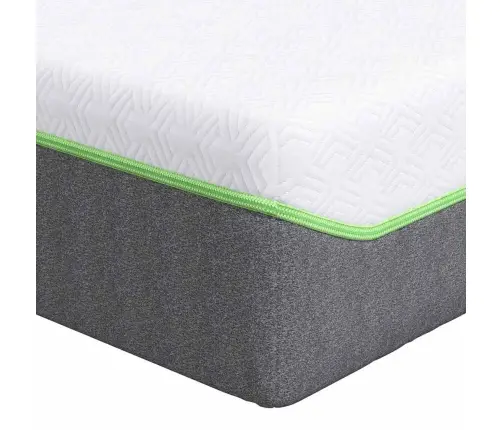 Matrači Balts, Pelēks 90 X 200 Cm Vidaxl