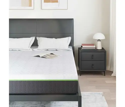 Matrači Balts, Pelēks 140 X 200 Cm Vidaxl