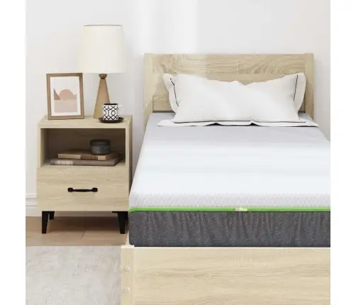 Matrači Balts, Pelēks 70 X 200 Cm Vidaxl