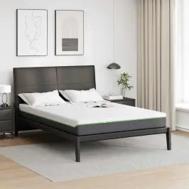 Matracis Balts Un Pelēks 140 X 190 Cm Kabatas Atspera Vidaxl