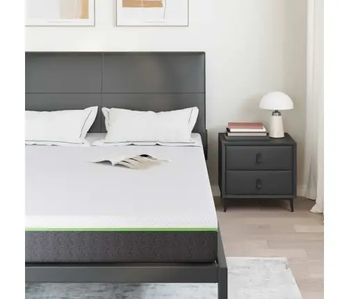 Madrats Valge Ja Hall 140 X 200 Cm Taskuvedru