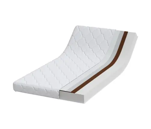 Madrats Kookoskihiga Valge 160 X 80 Cm Pu Vaht