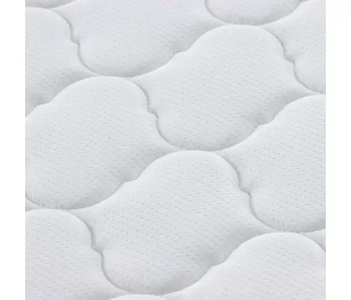 Matrači Balts 200 X 80 Cm 100% Poliestera Audums Vidaxl