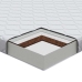 Matrači Balts 200 X 80 Cm 100% Poliestera Audums Vidaxl