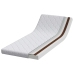 Matrači Balts 200 X 80 Cm 100% Poliestera Audums Vidaxl