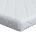 Matrači Balts 200 X 80 Cm 100% Poliestera Audums Vidaxl