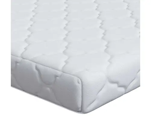 Matrači Balts 190 X 90 Cm 100% Poliestera Audums Vidaxl