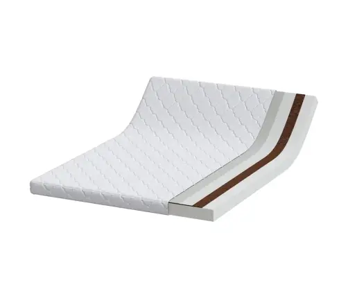 Madrats Kookoskihiga Valge 200 X 160 Cm Pu Vaht