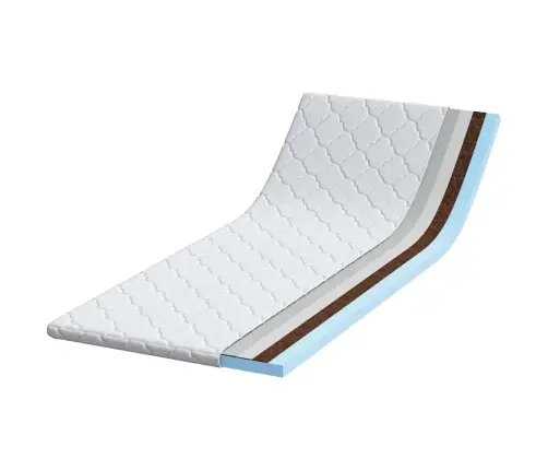 Madratsi Padjad Valge 70 X 200 Cm Pu Vaht