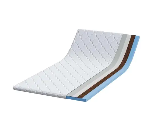 Madratsi Padjad Valge 160 X 200 Cm Pu Vaht