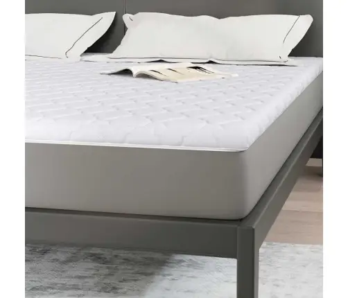 Matracīši Balts 200 X 200 Cm Bez Līmes Poliesters Vidaxl