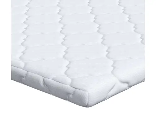 Matracīši Balts 200 X 200 Cm Bez Līmes Poliesters Vidaxl