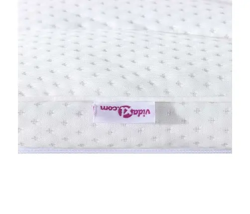 Matracīši Balts 140 X 190 Cm Bez Līmes Poliesters Vidaxl