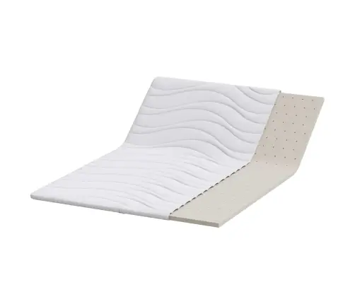 Matracīši Balts 140 X 200 Cm Bez Līmes Poliesters Vidaxl