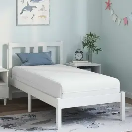 Čiužinys Su Kokoso Sluoksniu Balta 80 X 160 Cm