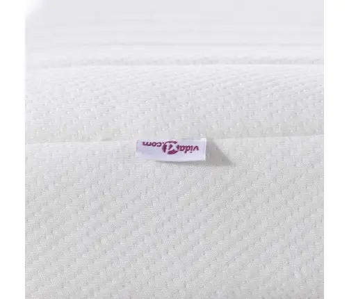 Matrači Balts 70 X 200 Cm 100% Poliestera Audums Vidaxl