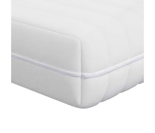 Matrači Balts 70 X 200 Cm 100% Poliestera Audums Vidaxl