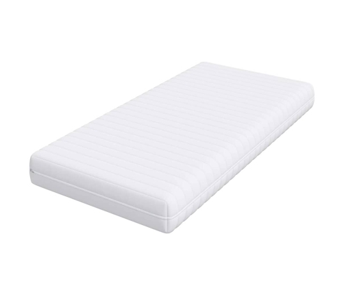 Matrači Balts 100 X 200 Cm 100% Poliestera Audums Vidaxl
