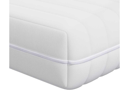 Matrači Balts 100 X 200 Cm 100% Poliestera Audums Vidaxl