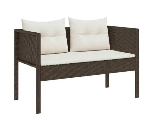 Aia Diivanikomplekt Padjaga 6 Pcs Pruun Ja Kreem Polürotang