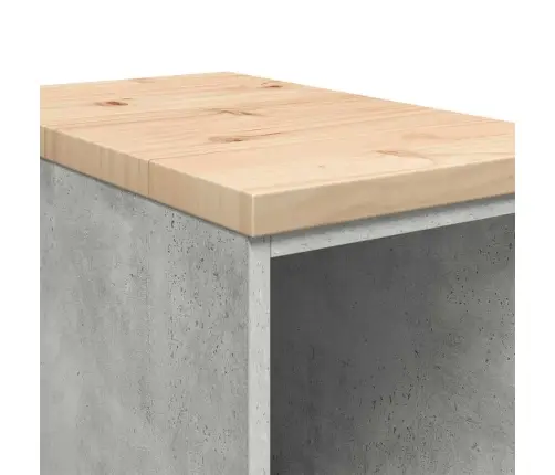 Garāžas Glabāšanas Skapis, 30X51X85 Cm Priedes Masīvkoks Vidaxl