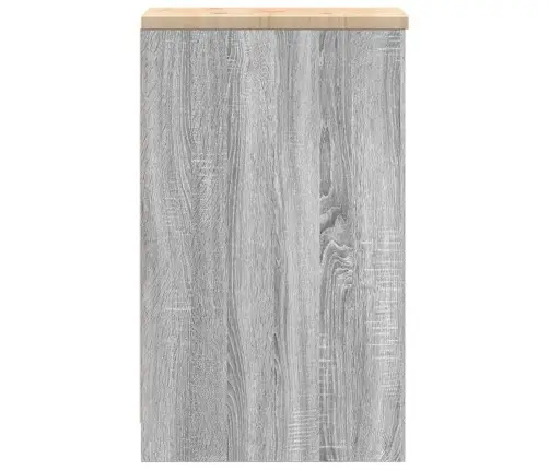 Garāžas Glabāšanas Skapis, 30X51X85 Cm Priedes Masīvkoks Vidaxl