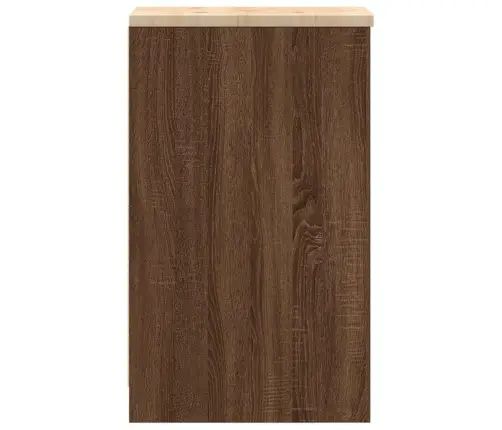 Garāžas Glabāšanas Skapis, 30X51X85 Cm Priedes Masīvkoks Vidaxl