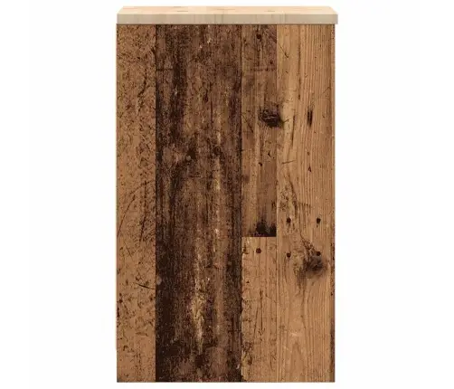 Garažo Spinta, 30X51X85 cm Pušies Medienos Masyvas