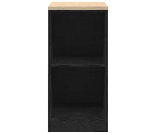 Garāžas Glabāšanas Skapis, Melns, 40X51X85 Cm Priedes Masīvkoks Vidaxl