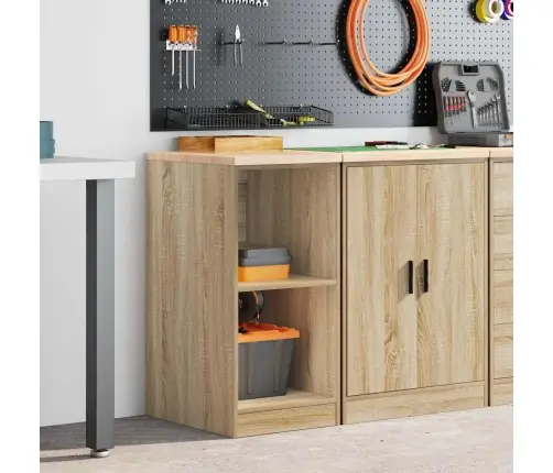 Garāžas Glabāšanas Skapis, 40X51X85 Cm Priedes Masīvkoks Vidaxl