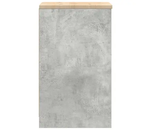 Garažo Spinta, 40X51X85 cm Pušies Medienos Masyvas