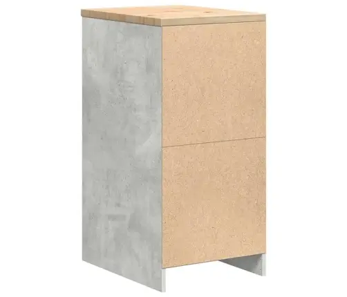 Garažo Spinta, 40X51X85 cm Pušies Medienos Masyvas