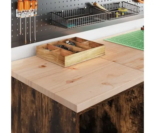 Garažo Spinta, 40X51X85 cm Pušies Medienos Masyvas