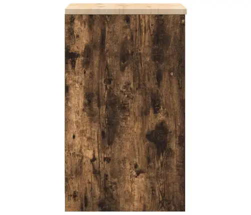Garažo Spinta, 40X51X85 cm Pušies Medienos Masyvas